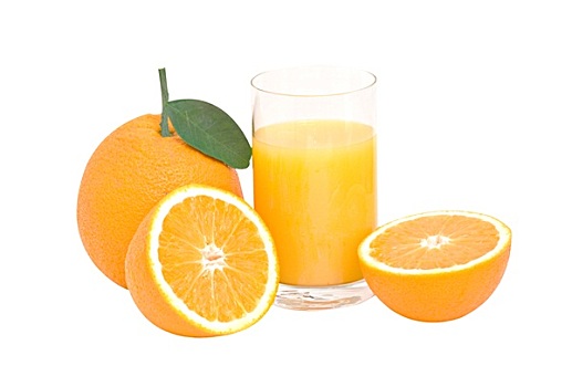 玻璃,自然,橙汁,橘子