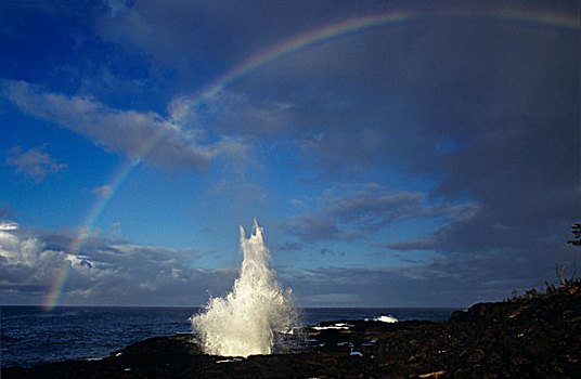 彩虹,考艾岛,夏威夷,美国