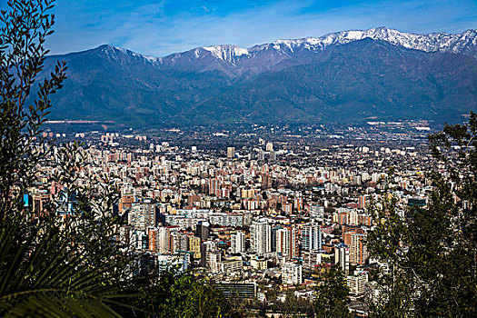 圣地亚哥,地区,智利