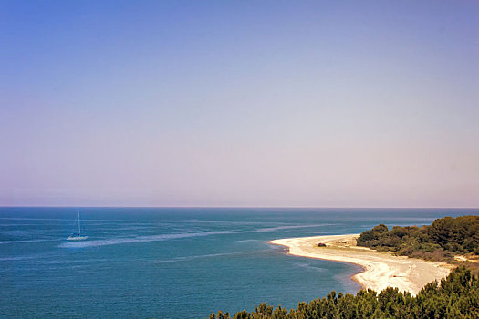 风景,海洋,阿布哈兹