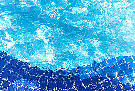 游泳池,水,波纹,背景,纹理,鲜明,反射,蓝色,砖瓦