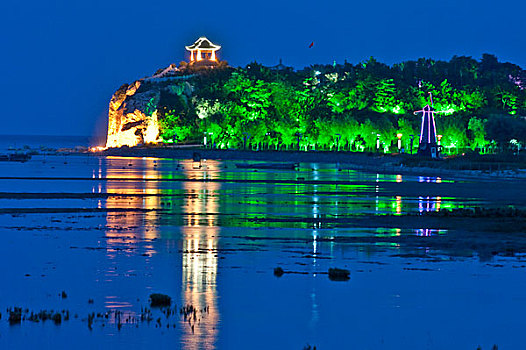 老龙头夜景