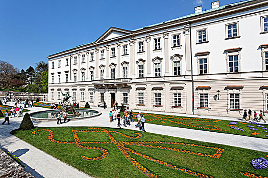 米拉贝尔,宫殿,花园,萨尔茨堡,奥地利,欧洲