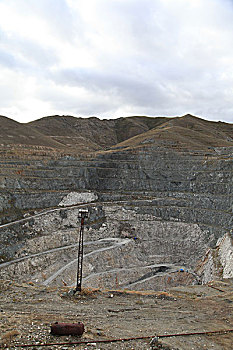 新疆可可托海三号矿坑