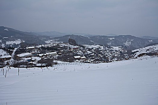 雪乡,雪村,吉林,临江市,村庄,山村,乡村,冬季,雪野,寒冷,农家,接待,旅游,松岭,东北,风情