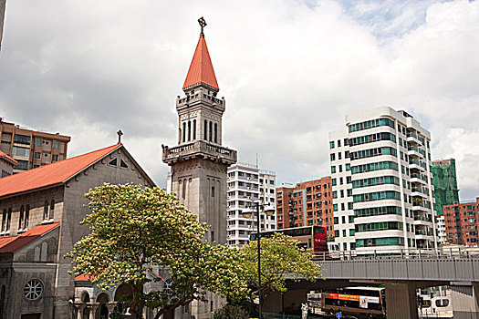 教堂,九龙,钳,香港
