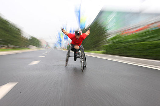 残疾人自行车赛