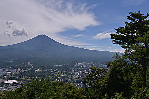 南都留郡,山,索道,日本