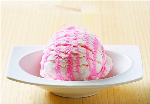 舀具,白色,粉色,冰淇淋