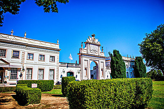 宫殿,城市,辛特拉,里斯本,区域,葡萄牙