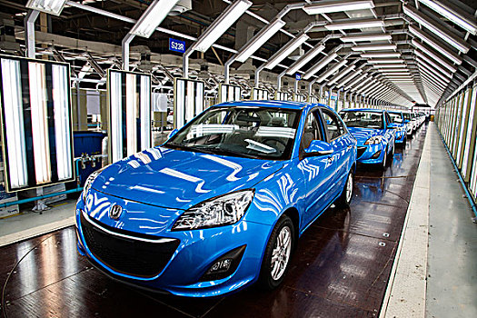 长安汽车北京分公司长安轿车装配生产线