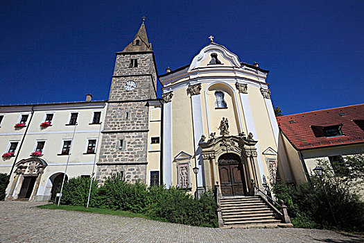教堂,寺院,普拉蒂纳特,巴伐利亚,德国,欧洲