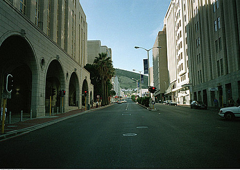 街道,开普敦,南非