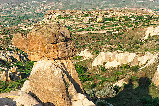 岩石构造,仙人烟囱岩,世界遗产,国家公园,卡帕多西亚,安纳托利亚,土耳其,亚洲