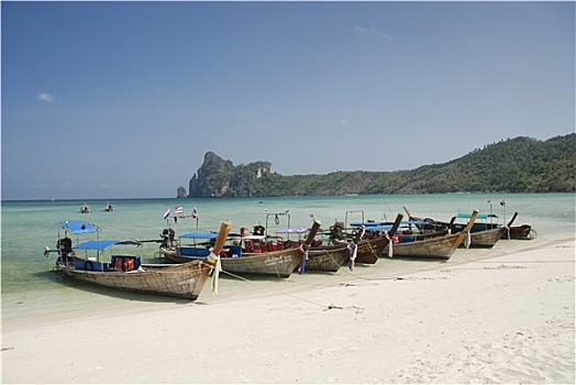 海滩,苏梅岛,岛屿,泰国
