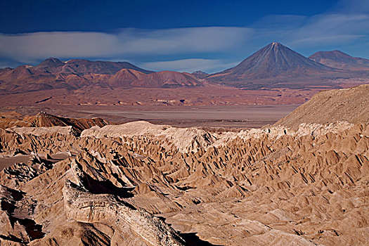 风景,死谷,火山,智利