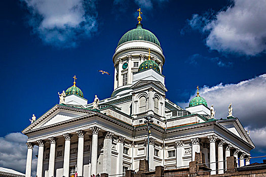 赫尔辛基,路德教会,大教堂,参议院,广场,芬兰