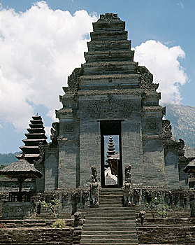 起点,布撒基寺,庙宇,巴厘岛,印度教,爪哇