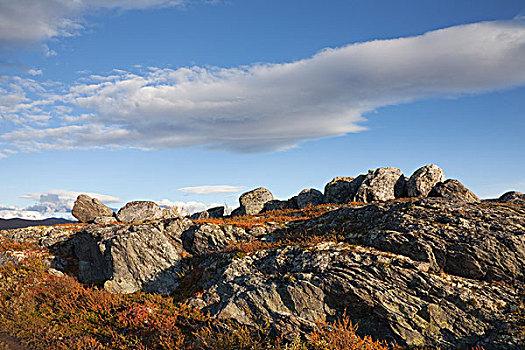 石头,国家公园,挪威
