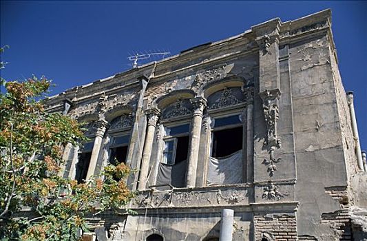 伊朗,废弃,城市,建筑,18世纪