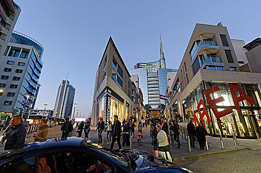 意大利,伦巴第,米兰,地区,新经济,建造,2009年,塔,设计,建筑师