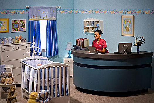 护理,婴儿室