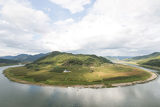 浑江大转弯风景