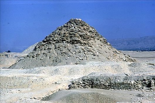 小,金字塔,靠近,塞加拉,埃及,艺术家