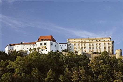 城堡,帕绍,下巴伐利亚,德国