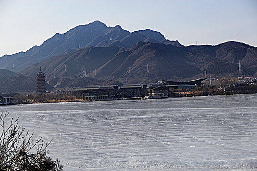 雁栖湖冬景