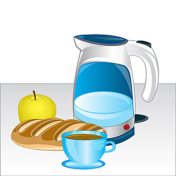 茶壶,商品,桌上