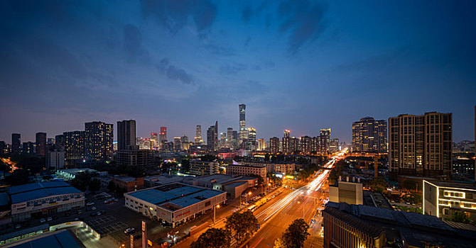 北京国贸城市风景