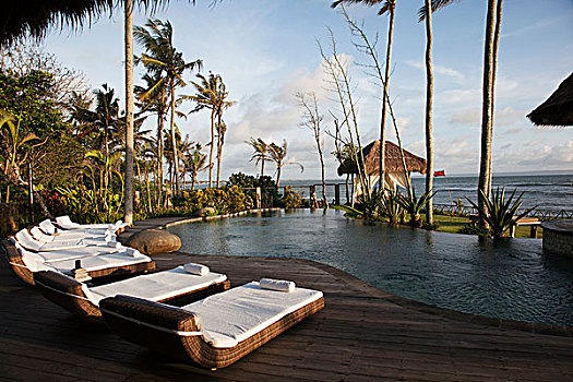 酒店,巴厘岛,游泳池