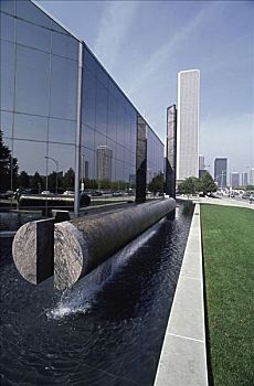 芝加哥艺术学院,油,建筑,芝加哥,伊利诺斯,美国