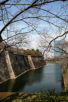 大阪城的城壕