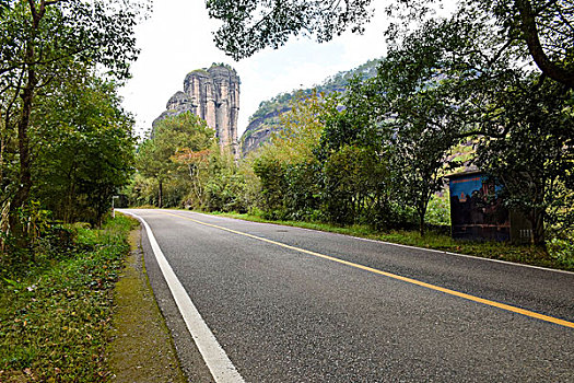 武夷山景区道路