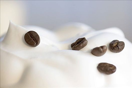 奶沫,咖啡豆