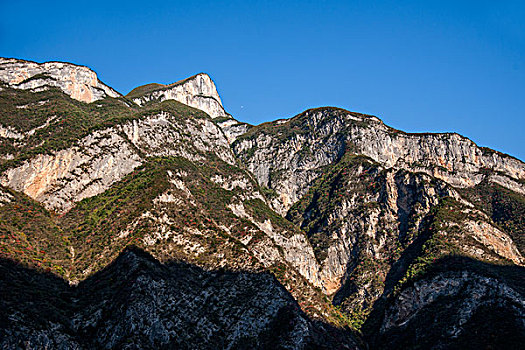 长江三峡瞿塘峡峡谷