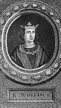 国王,威廉二世,艺术家