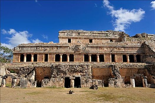 宫殿,玛雅,遗址,场所,尤卡坦半岛,墨西哥