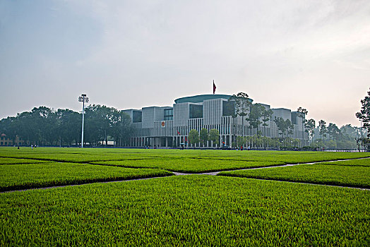 越南河内国会广场草坪