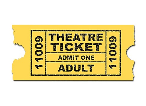 剧院,电影票