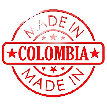 哥伦比亚,红色,印