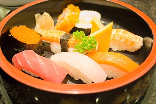 日本,食物,寿司,盒子