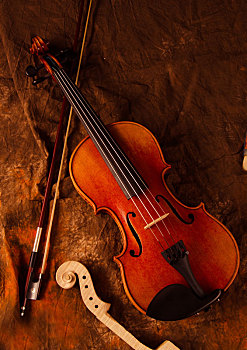 手工古董小提琴古典音乐独奏乐器