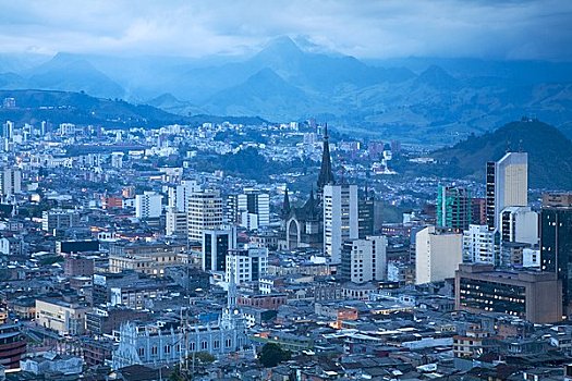 哥伦比亚,市中心