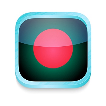 机智,电话,扣,孟加拉,旗帜