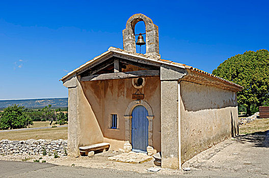 小教堂,沃克吕兹省,法国南部,法国,欧洲