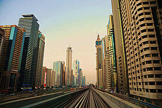 摩天大楼,现代建筑,迪拜,阿联酋,中东
