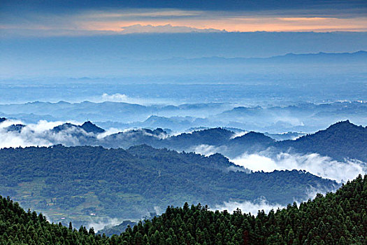 成都,邛崃市天台山